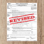 New IRS W-4 Form
