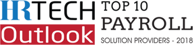 HR Tech Outlook Top 10 Payroll Solution Providers - 2018