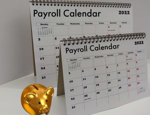 2022 Payroll Calendar with Federal Holidays, Quarter Return & Payment Due and and Quarter End Dates